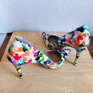 Dune London High Heeled Colour Splash Shoes Size 40 UK (size 9 US)